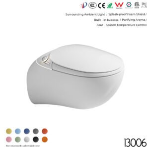 13006 Wall-Mounted Smart Toilet