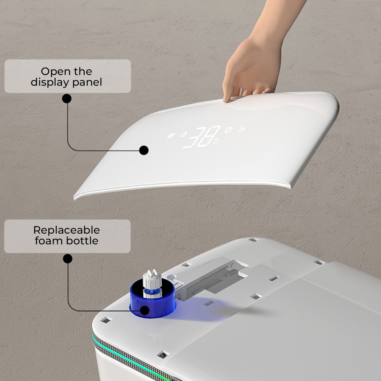 12153 Smart Toilet - 图片 5