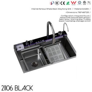 21106 BK Kitchen Sink