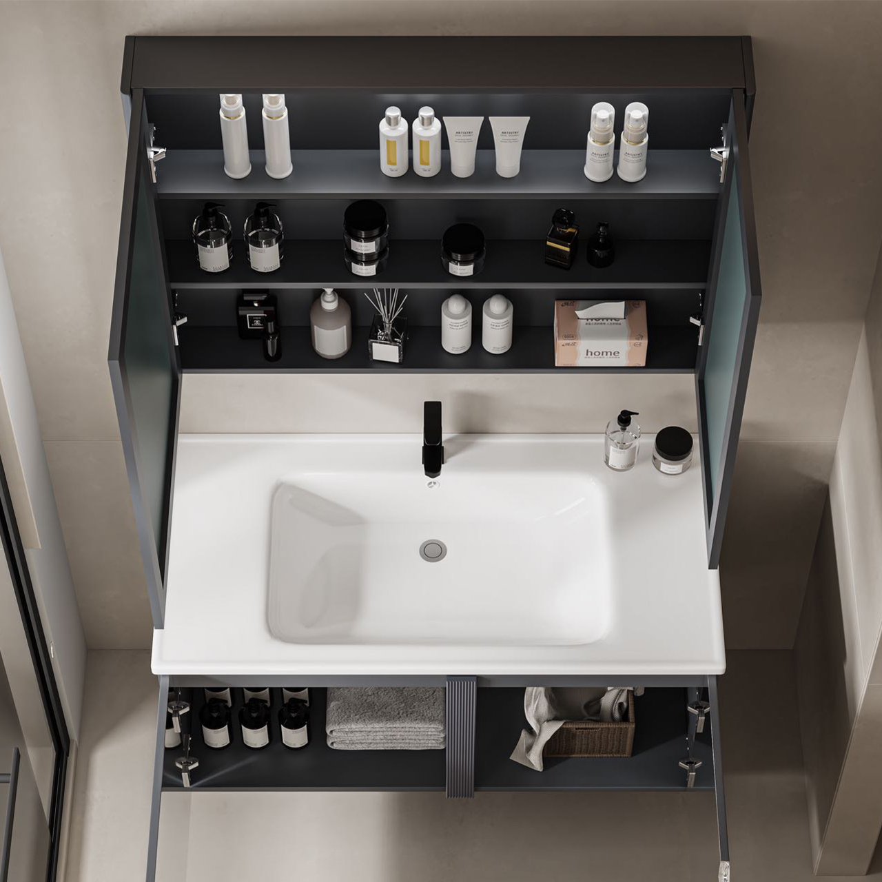 1103Z Bathroom Cabinet - 图片 3