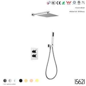 15621 Concealed shower set