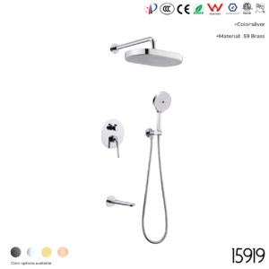15919 Concealed shower set