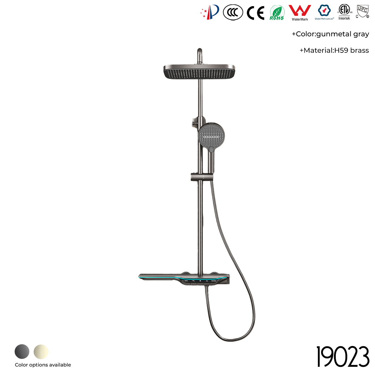 19023 Shower Head Set