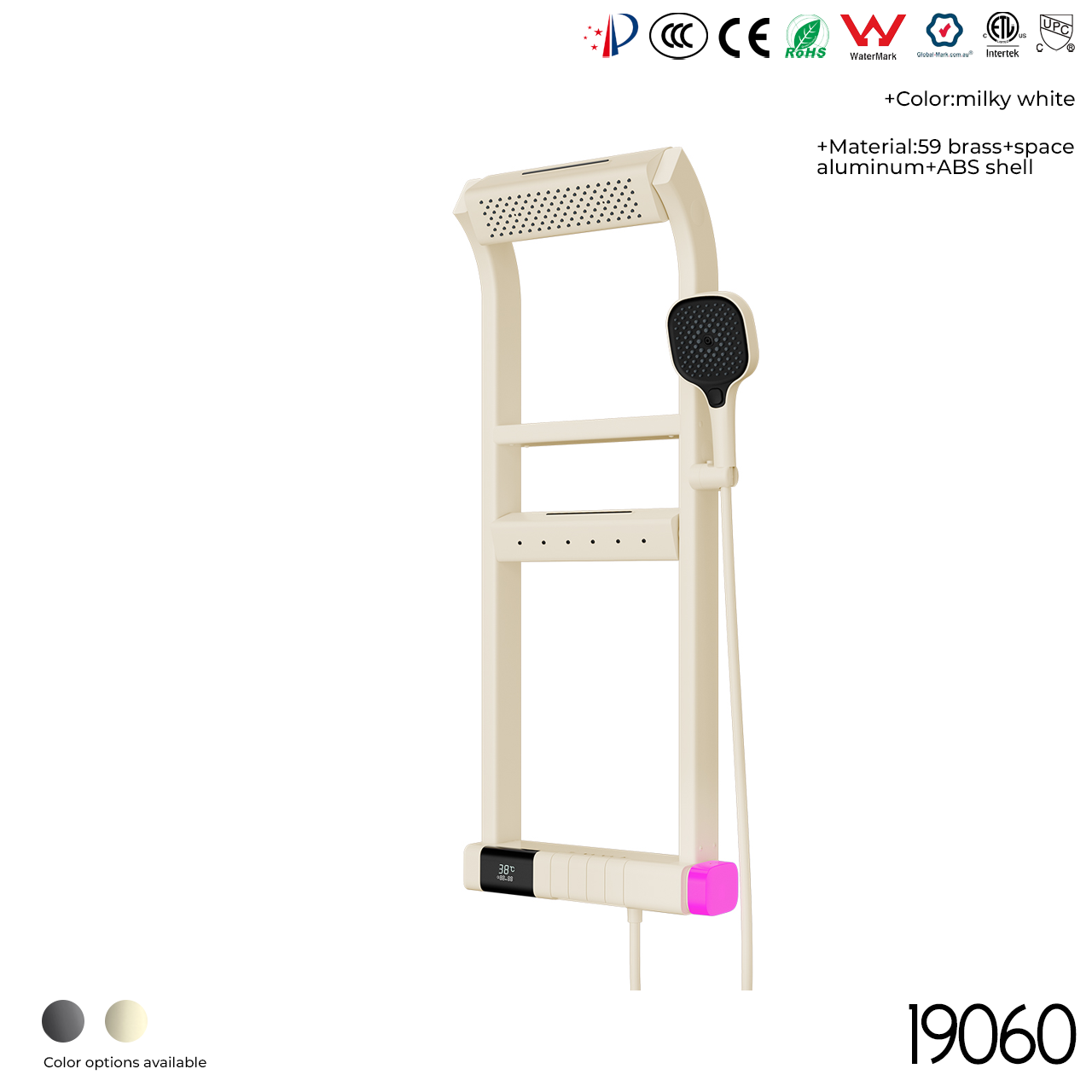 19060 Shower Head Set