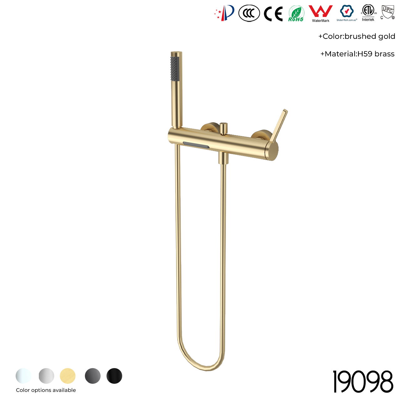 19098 Shower Head Set