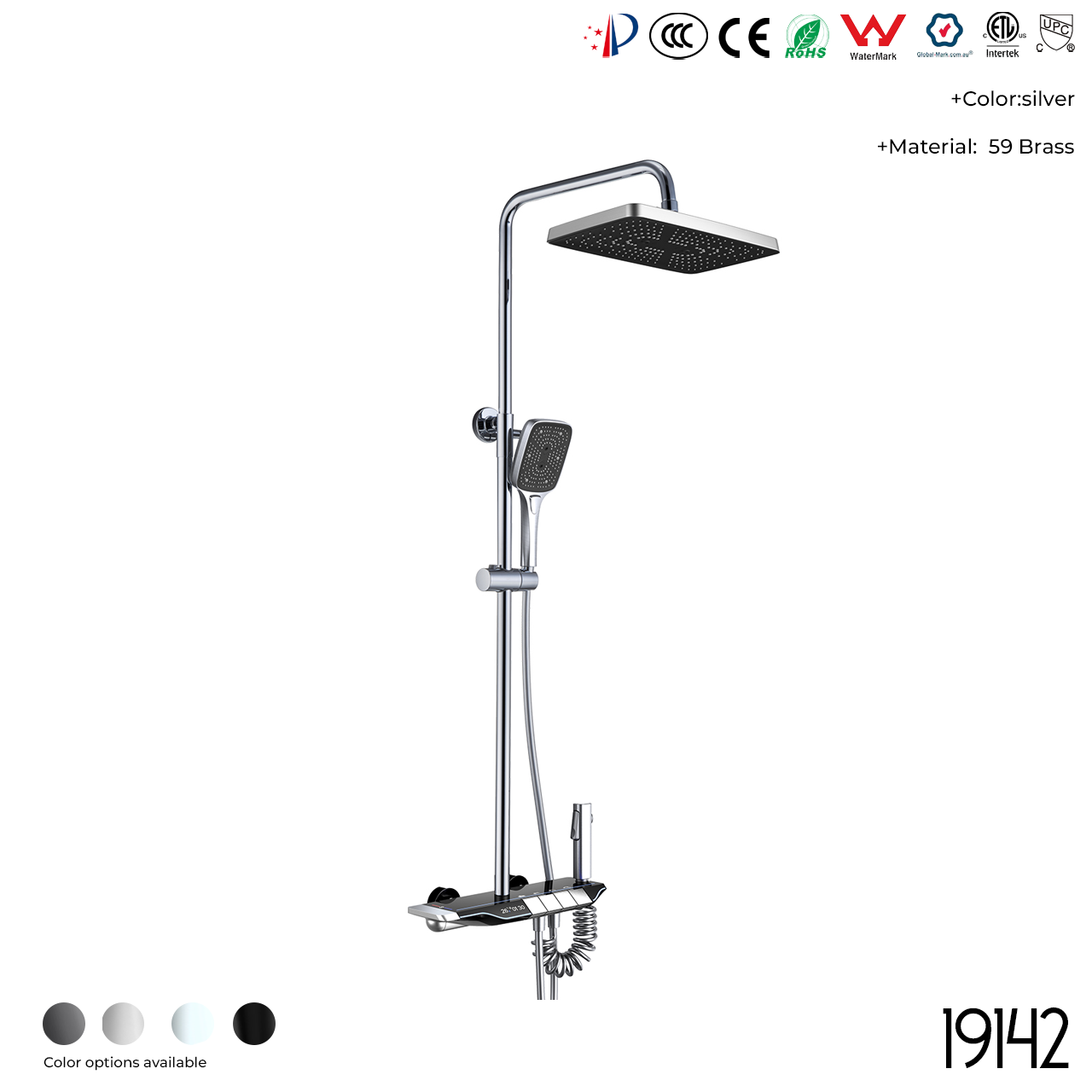 19142 Shower Head Set