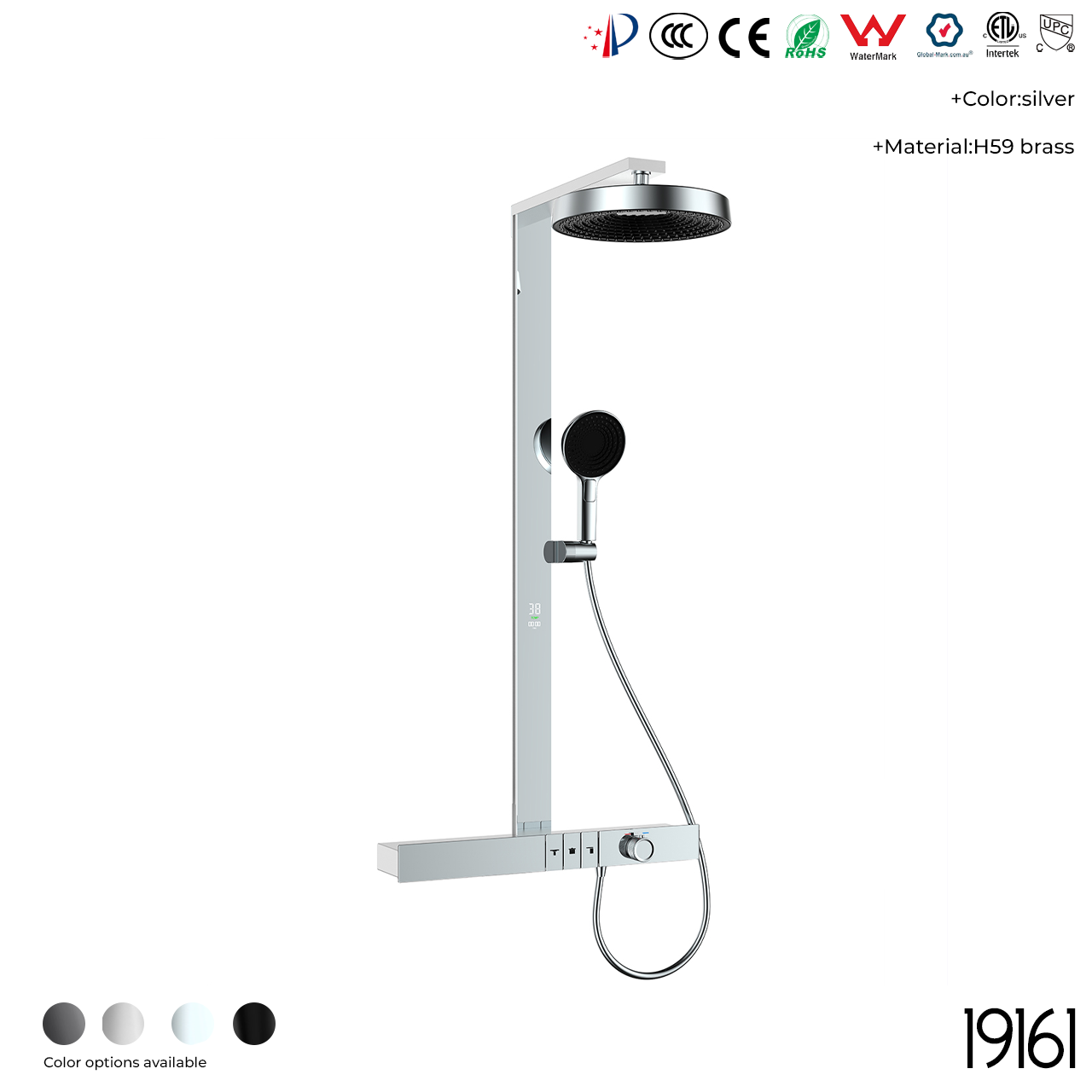 19161C Shower Head Set - 图片 6