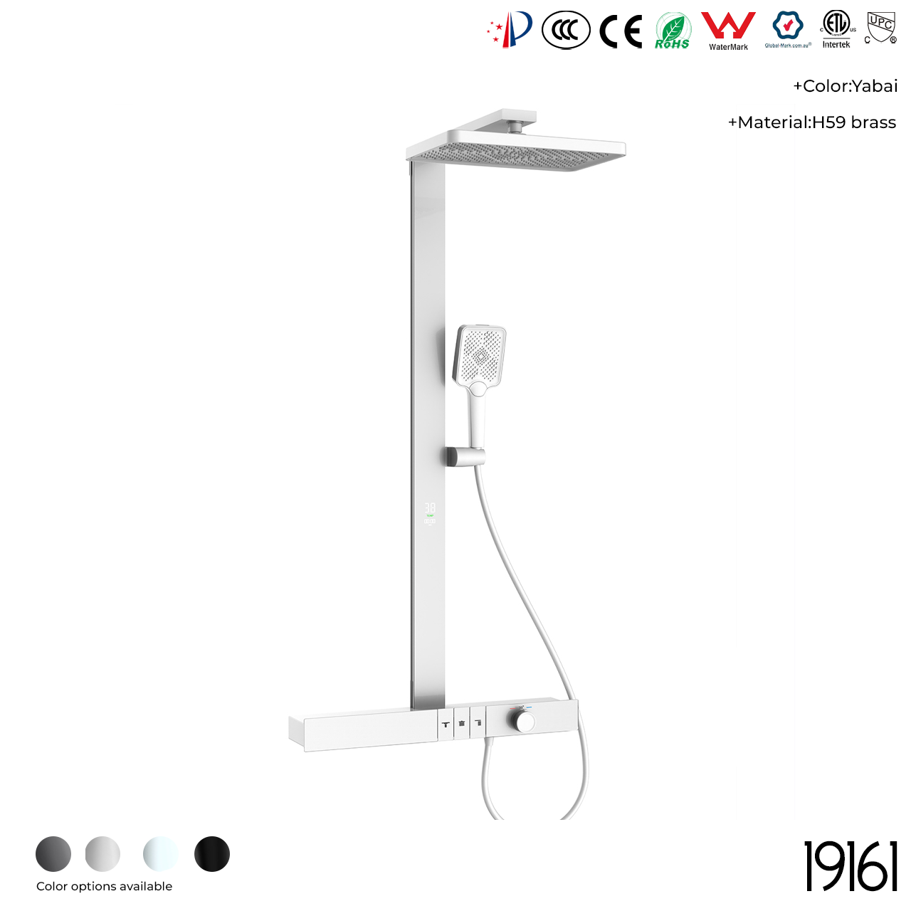 19161A Shower Head Set - 图片 4