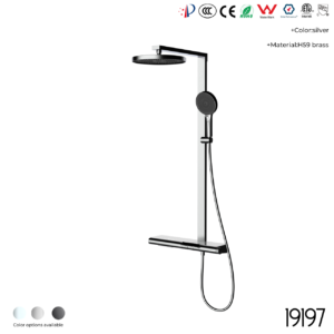 19197 Shower Head Set