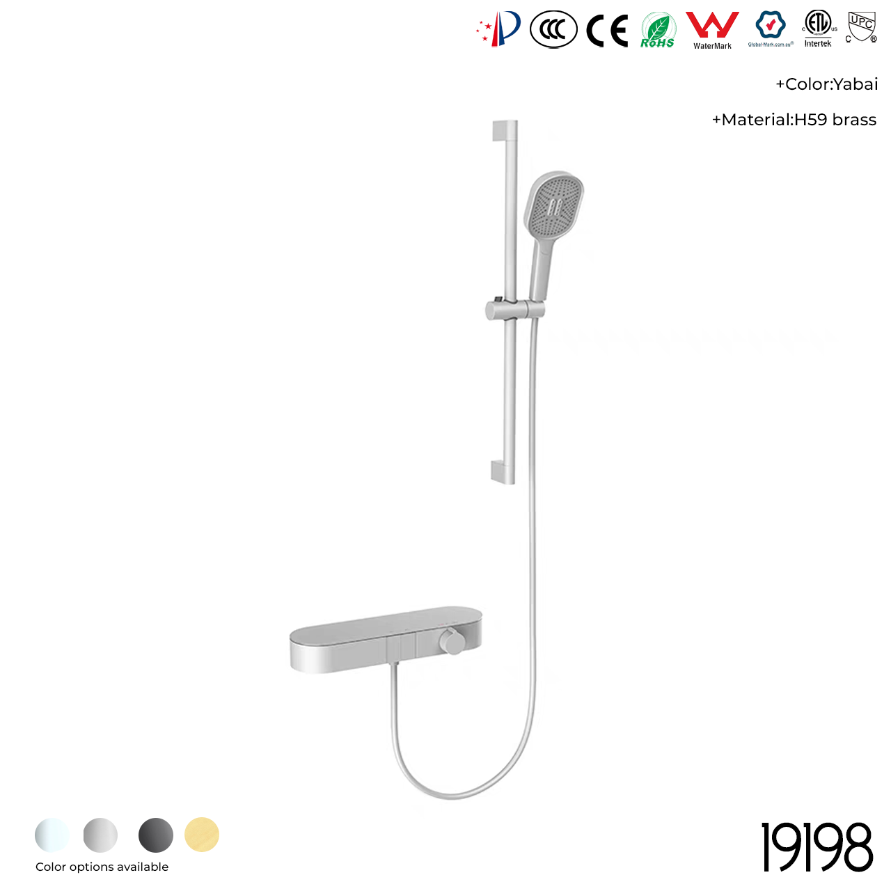 19198A Shower Head Set