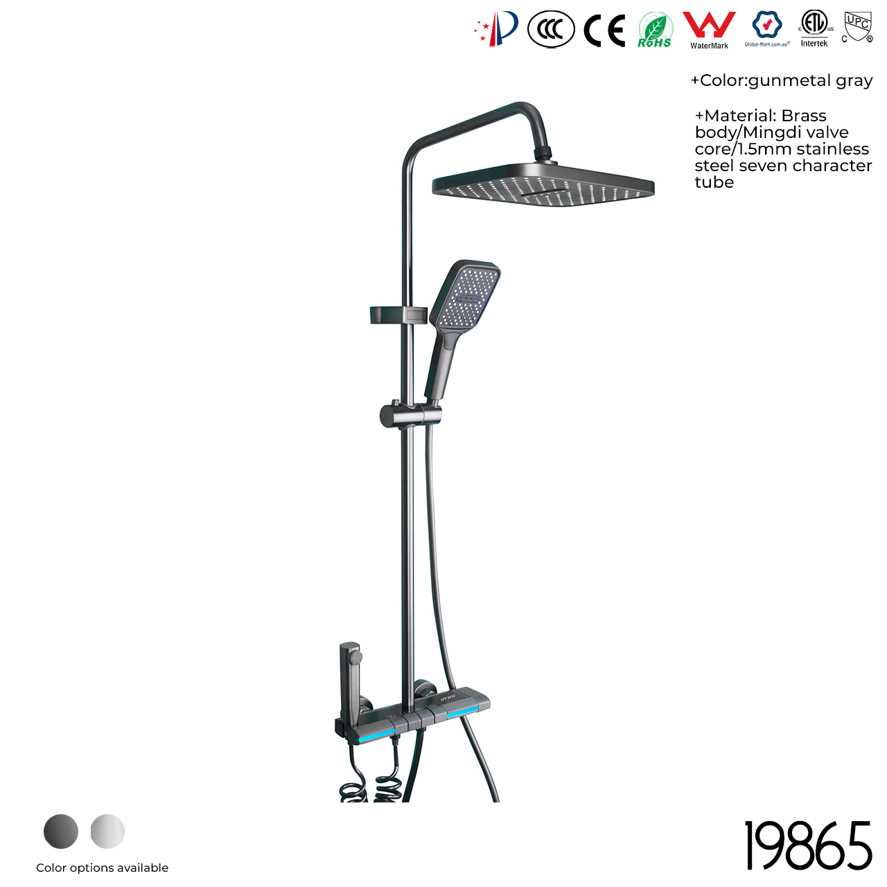 19865 Shower Head Set