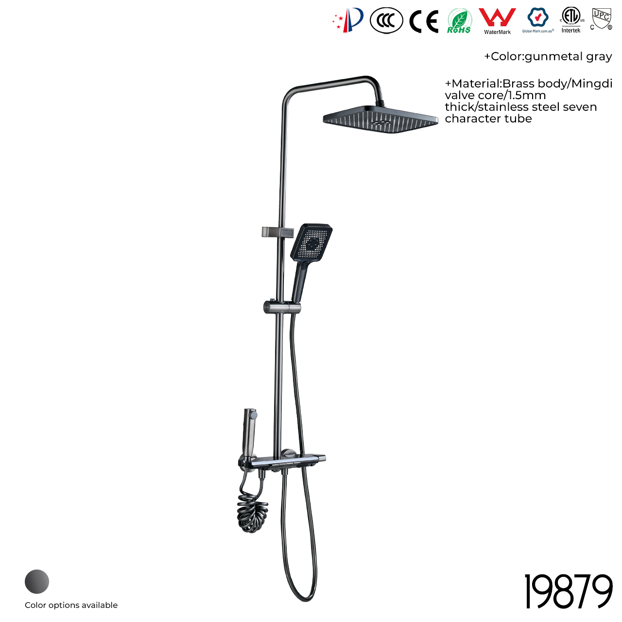 19879 Shower Head Set
