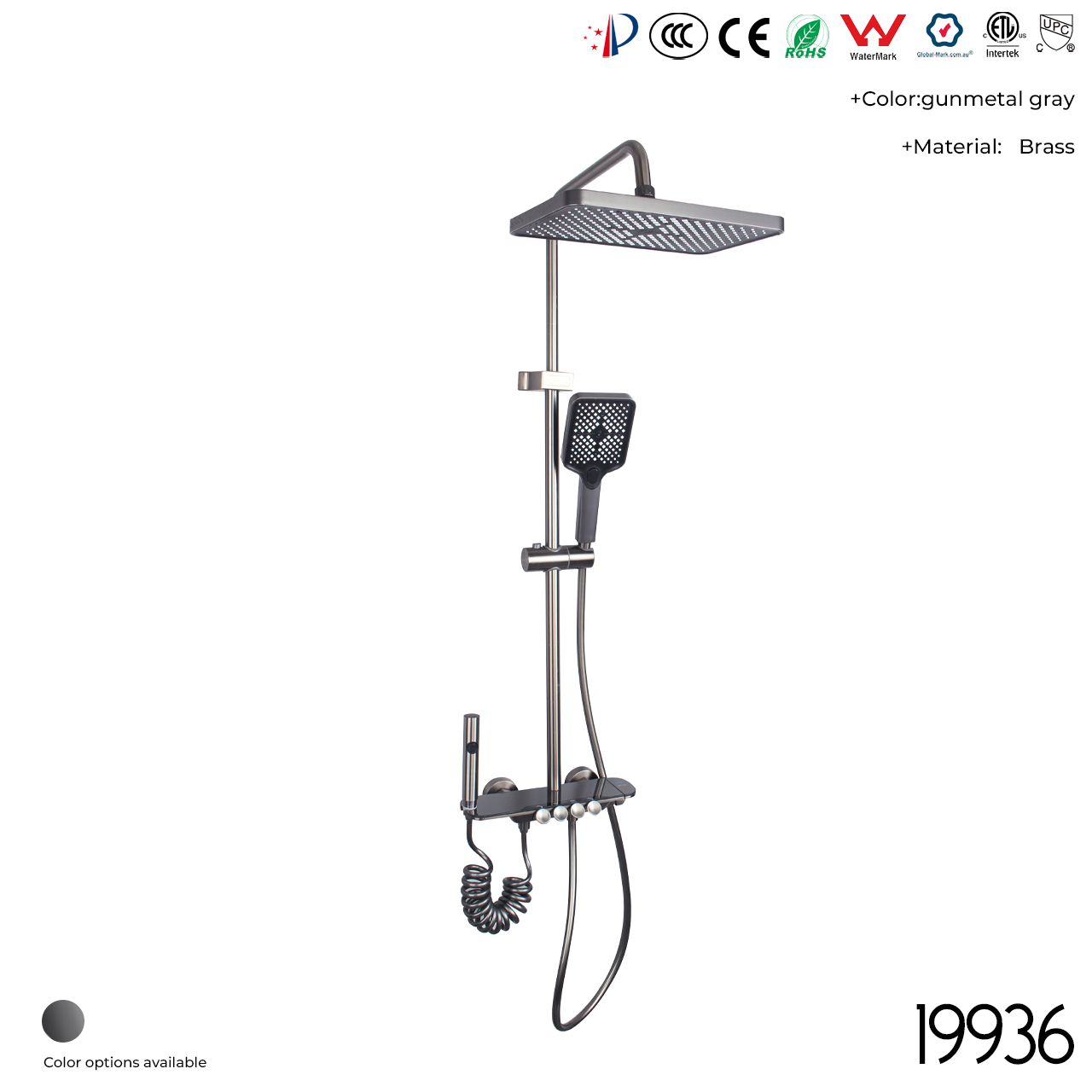 19936 Shower Head Set