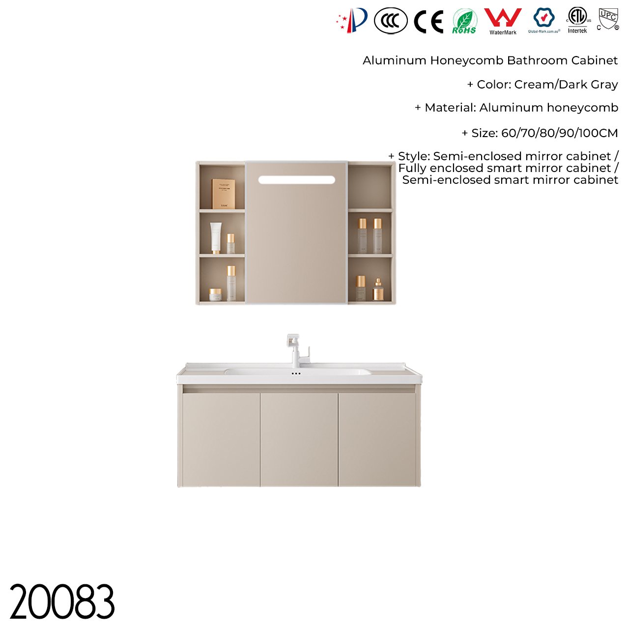 20083A Bathroom Cabinet
