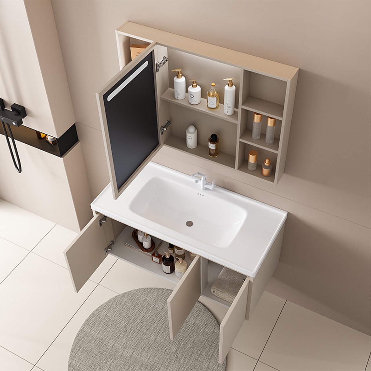 20083A Bathroom Cabinet - 图片 12