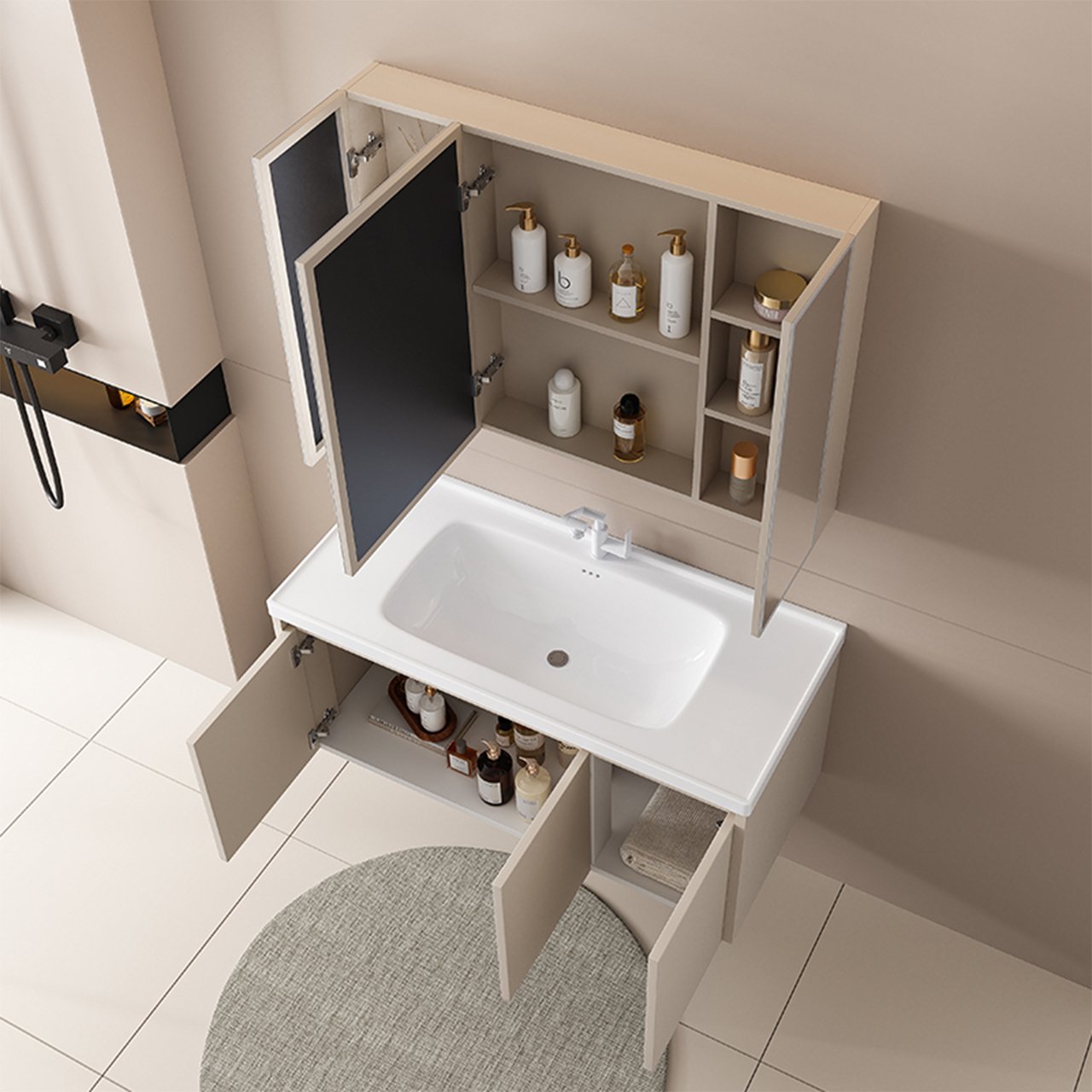 20083A Bathroom Cabinet - 图片 17