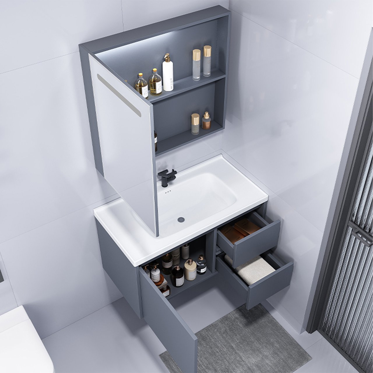 20083B Bathroom Cabinet - 图片 6