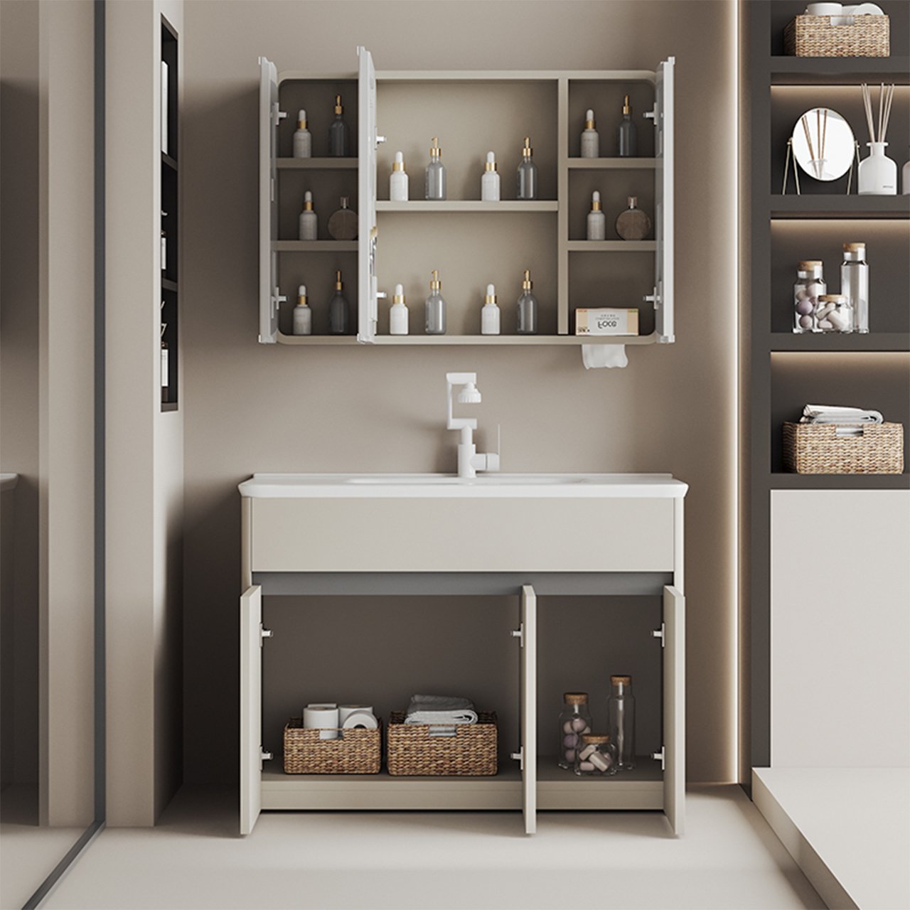 20086 Bathroom Cabinet - 图片 4